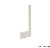 Plastik Mobilya Profili 20*06 mm'lik